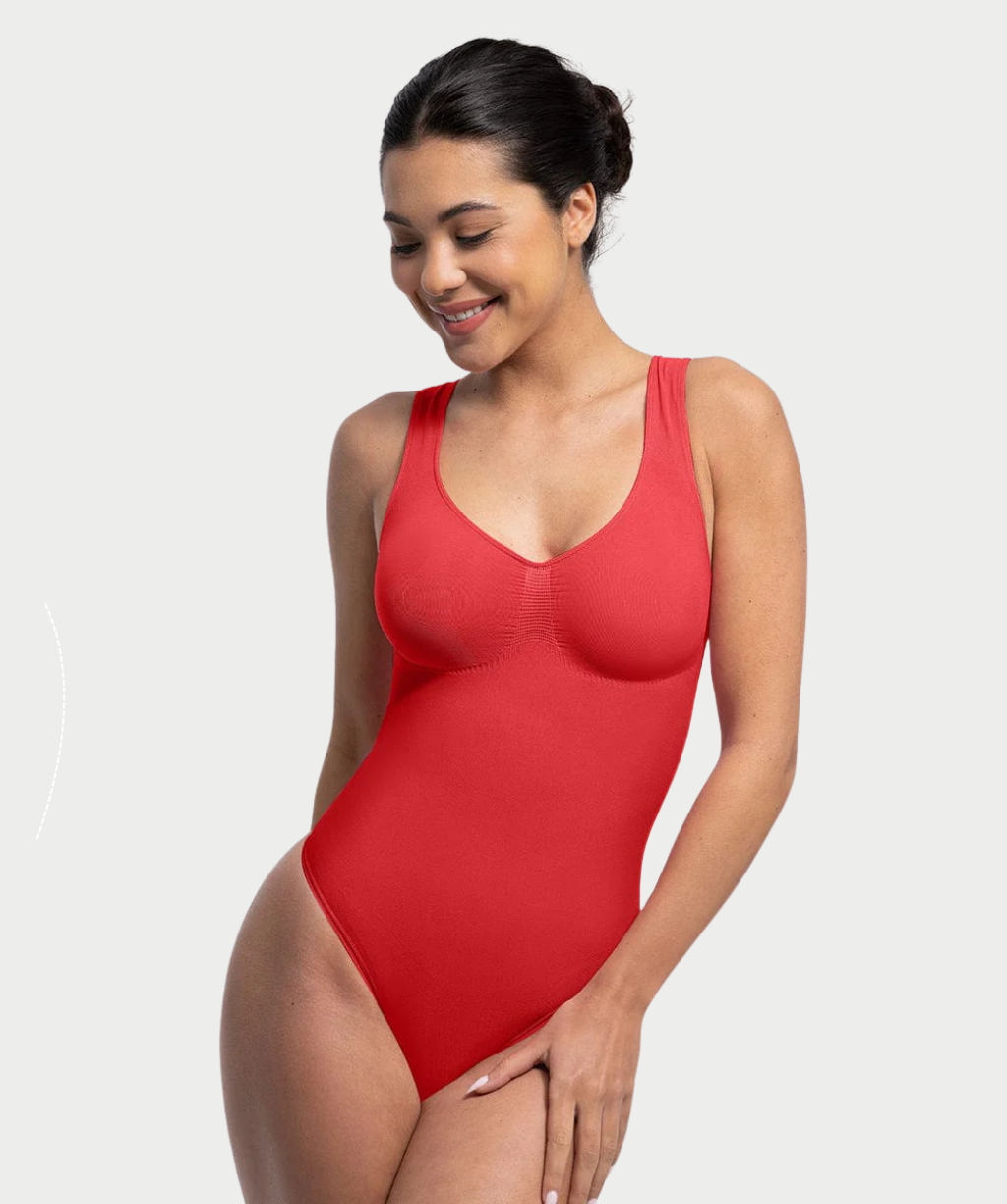 Sculpted Thong Bodysuit