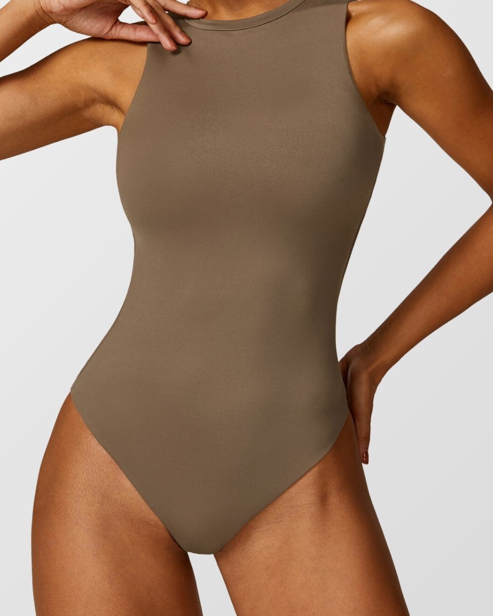 Everyday High-Neck Shaping Bodysuit