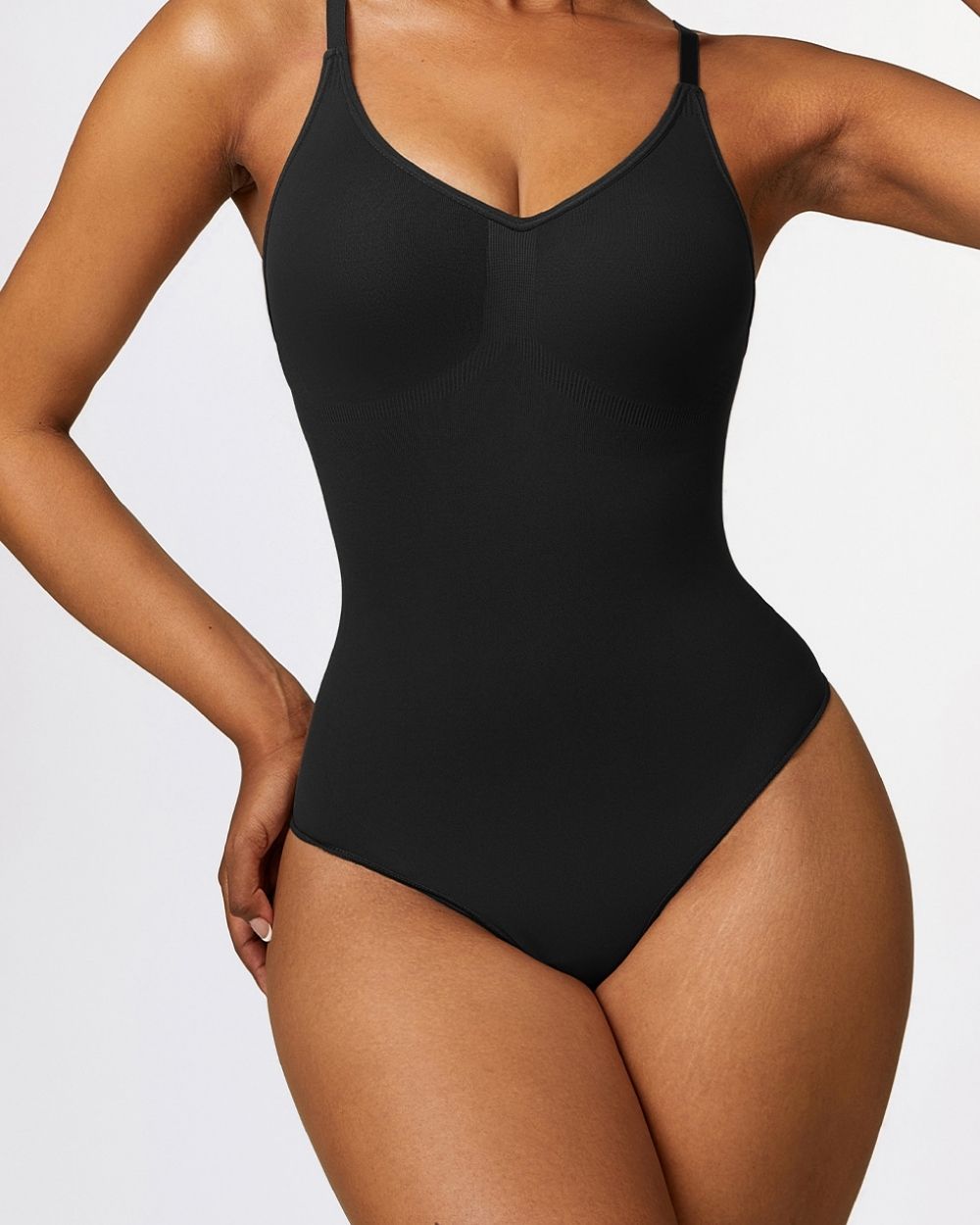 Snatched Shapewear Spaghetti Thong Bodysuit