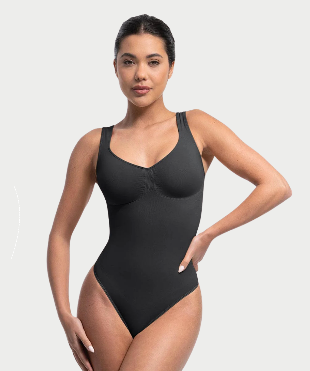 Sculpted Thong Bodysuit