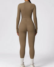 Sculpt Zip-Up Jumpsuit