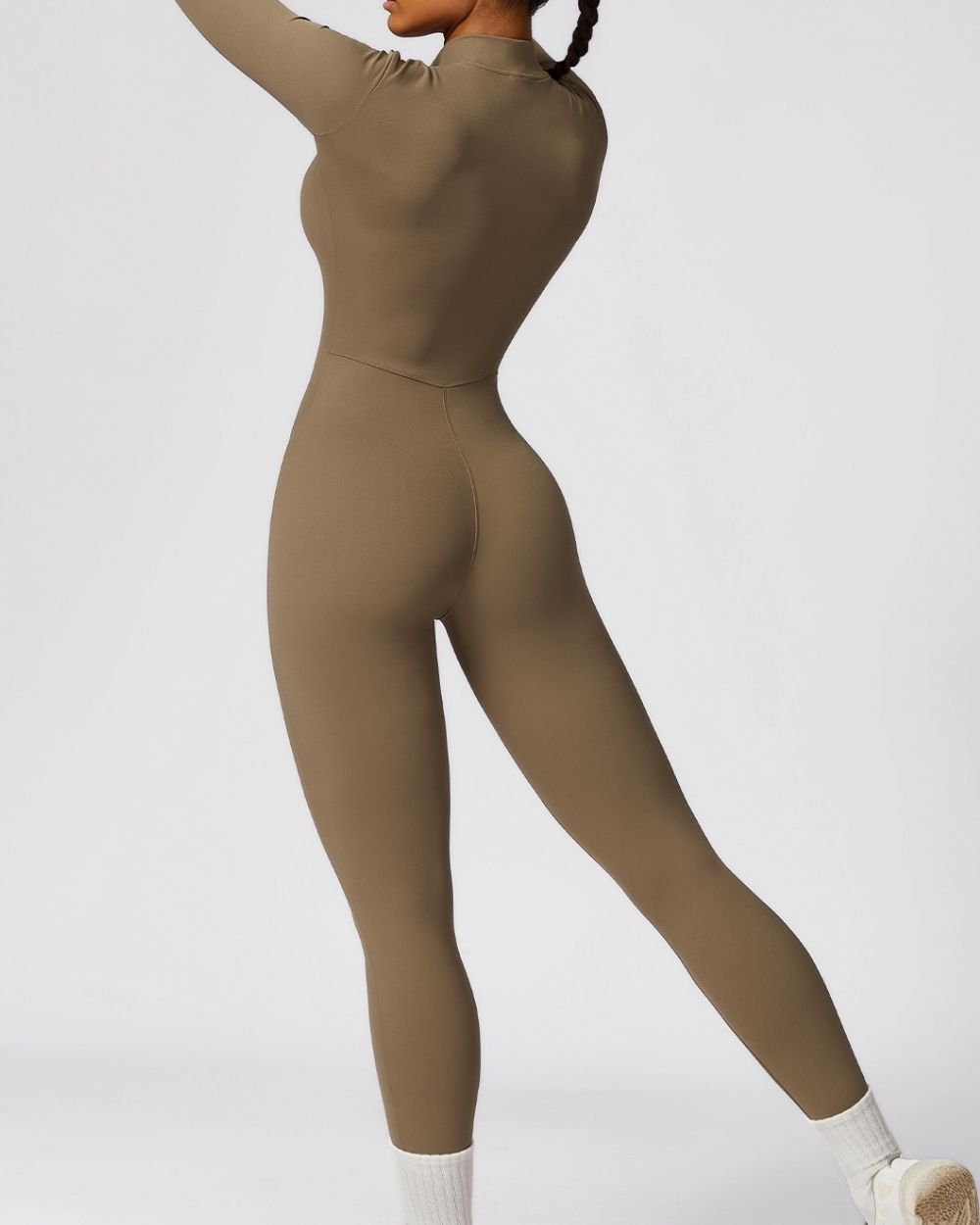 Sculpt Zip-Up Jumpsuit